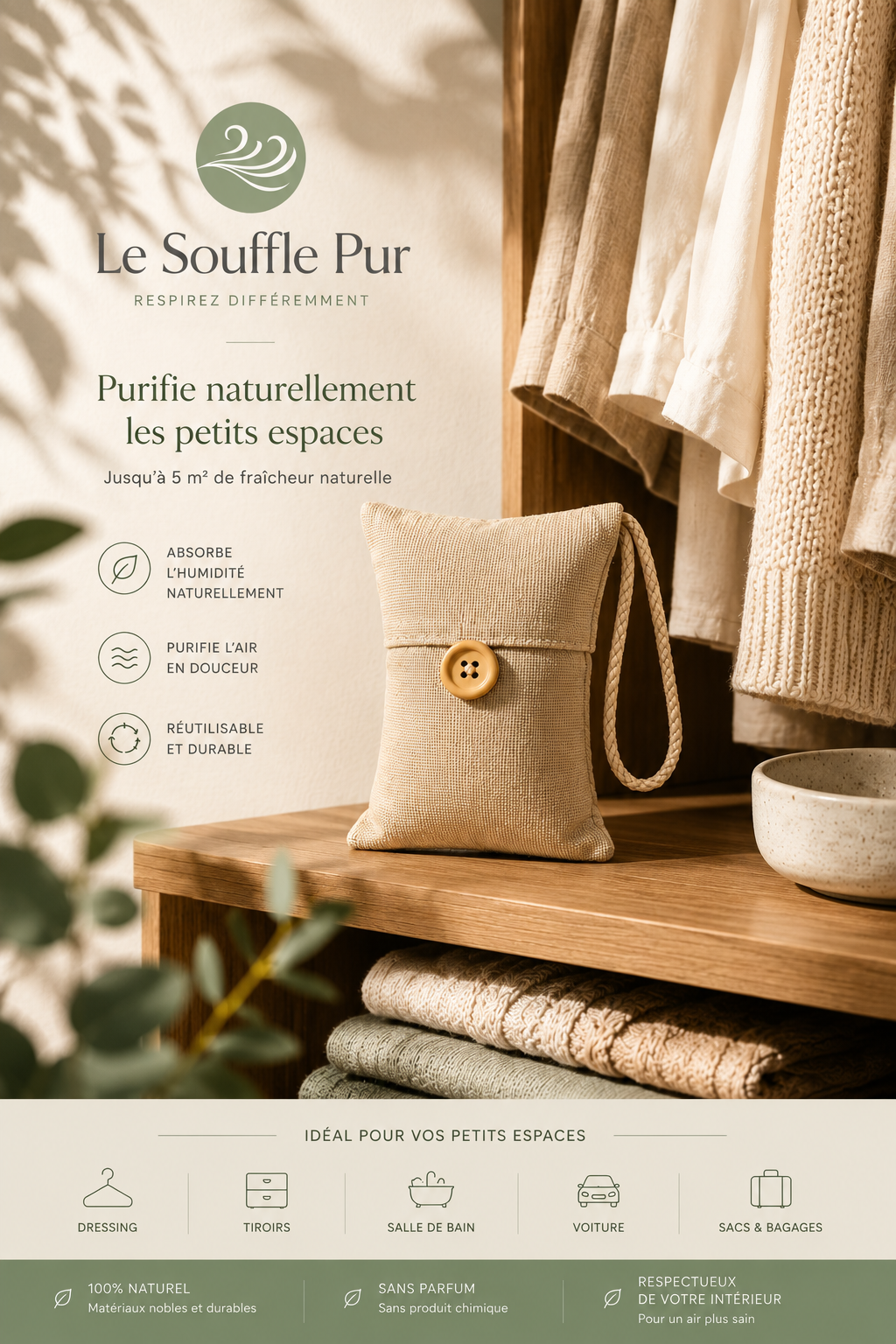 Petit espace - Jusqu'à 5 m²